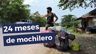 24 meses de viaje dando la vuelta al mundo de mochilero haciendo autostop [upl. by Lauter]