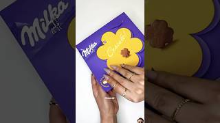 Milka platter 😍 shorts food asmr [upl. by Ellesij335]