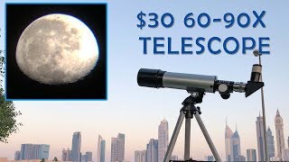 Cheapest 90X Telescope Phoenix F36050 Review  Samples [upl. by Alidis]