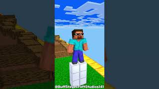 CARGO SKATES RUN Challenge with Steve amp Alex  Minecraft Animation shorts minecraft [upl. by Karalynn551]