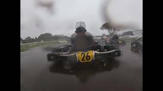 Kartsport Manawatu November 2024 club day Raket 120 race enduro part race [upl. by Bradeord]