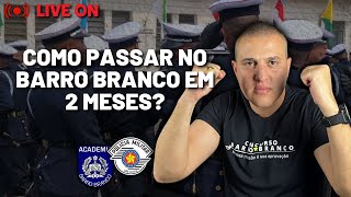 COMO PASSAR NO BARRO BRANCO EM 2 MESES  Concurso Barro Branco  CFO [upl. by Dnaletak76]