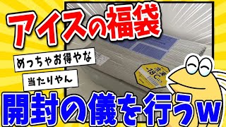 【2ch面白いスレ】お買い得なアイスの福袋を開封してみたｗ [upl. by Kcirdde]