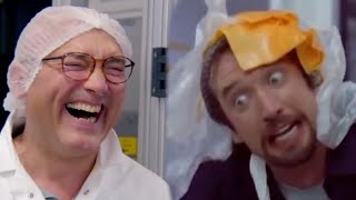 Inside the Cheese Factory with Gregg Wallace and Tom Green  Todays Colour Episode 31 [upl. by Bucher387]