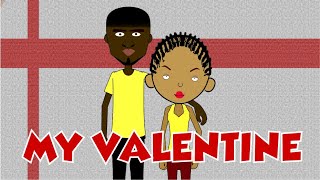 AFRICAN HOME MY VALENTINE  Cartoon Comedy  Funny animation FunniToons African Home [upl. by Ahsinac321]