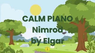 Classical Music for Babies Nimrod by Elgar Piano Lullaby [upl. by Nellac]