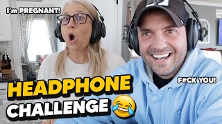 Couples Headphone Challenge Hilarious [upl. by Gainor]