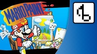 Mario Paint WITH LYRICS  Brentalfloss [upl. by Nannaihr]