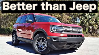 2022 Ford Bronco Sport Outer Banks Start Up Test Drive POV Walkaround and Review [upl. by Suirrad]