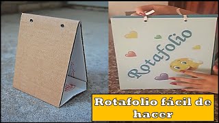 ⭐️Como hacer un rotafolio económico fácil y sencillo⭐️ [upl. by Nylrak]