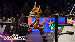 TBS Champion Mercedes Moné wrestles her first match on Dynamite vs Skye Blue  52924 AEW Dynamite [upl. by Wylde]