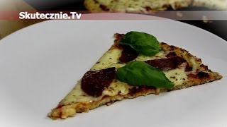 Pizza z kalafiora bezglutenowa i smaczna  SkutecznieTv HD [upl. by Acirtal]