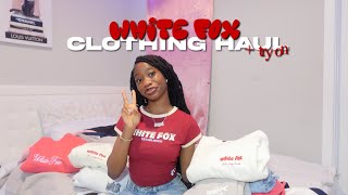 WHITE FOX CLOTHING HAUL  try on [upl. by Gil385]