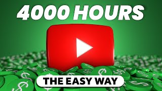 how to complete 4000 hours watch time video for watchtime group [upl. by Nauaj]