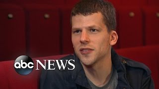 Cafe Society  Jesse Eisenberg Interview [upl. by Anitnuahs]