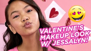 Valentine’s Day Makeup Tutorial With Jessalyn Grace  Petite ‘n Pretty [upl. by Noivax]