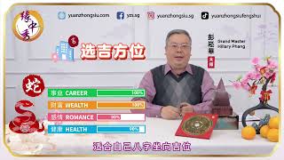 2024 Snake Zodiac Forecast 生肖属蛇运程 by Grand Master Hillary Phang [upl. by Suolhcin]