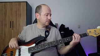 Oasis  Stop Crying Your Heart Out bass cover [upl. by Paul]