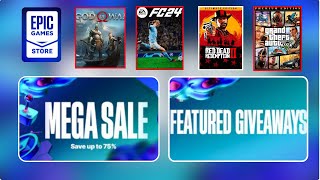 Epic games mega sale 2024 best deals  Epic games free mystery game 2024  Epic games giveways 2024 [upl. by Dunseath]