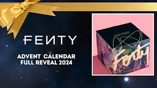 FENTY BEAUTY ADVENT CALENDAR REVEAL 2024 [upl. by Adnac]