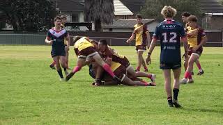 19 Div 1  Winston Hills Tigers v Mona Vale Raiders  International Peace Park  040824 [upl. by Coats]