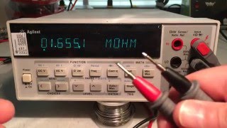 2 Repair of Agilent 34401A Multimeter [upl. by Ima306]