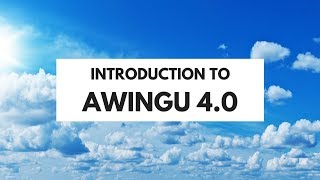 Introduction to Awingu 40 [upl. by Beshore]