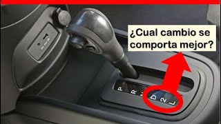 CAJA AUTOMATICA ¿Como Hacer los cambios  ¿D 1 ó 2 ¿Para subir Pendientes [upl. by Maximilian331]