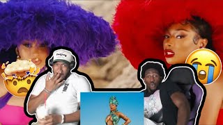 THE RETURN OF MEG  Cardi B  Bongos feat Megan Thee Stallion Official Video REACTION [upl. by Suruat]