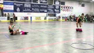 Twistin Vixens Roller Derby Halftime Show HD [upl. by Penthea]