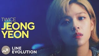 TWICE  JEONGYEON Line Evolution • APR2018 [upl. by Rhea]