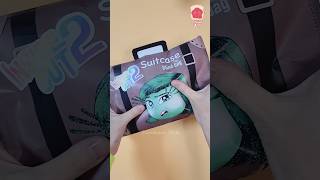 Insideout2 suitcase blind bag 인사이드아웃 여행가방 블라인드백 disgust 까칠이 insideout2 suitcase papercraft asmr [upl. by Aiekam221]