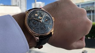 IWC Portugieser Perpetual Calendar [upl. by Gnilyarg]