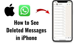 Read Whatsapp Deleted Messages in Your iPhone  How to see deleted messages in iphoneiPad Whatsapp [upl. by Gnuhn]