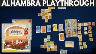 Alhambra Playthrough  Shadow of the Game [upl. by Noterb]