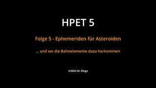 HPET5 Folge 5 [upl. by Bremen776]