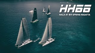 HH6603 Nala Sails in the 2017 BVI Spring Regatta [upl. by Nevil]