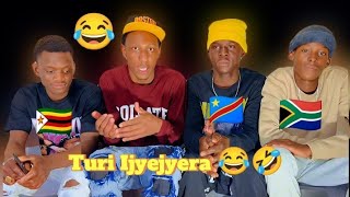 Teaching My Homeboys Our Mother Language Kinyarwanda Gone Crazy 😂 [upl. by Horick]