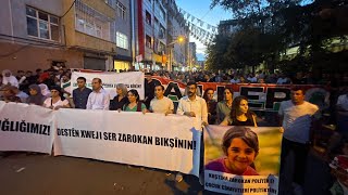 AMED’DE NARİN’İN KATLEDİLMESİ PROTESTO EDİLİYOR [upl. by Llewon]