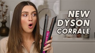 FIRST LOOK NEW DYSON HAIR STRAIGHTENER REVEAL [upl. by Matthieu196]