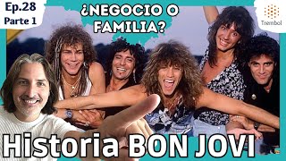 BON JOVI Parte 1  Inicios Canciones y Momentos Difíciles 👨‍🎤 Trembol [upl. by Donegan]