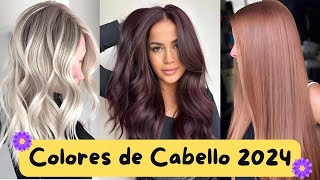 Tendencia Colores de Cabello 2024 [upl. by Everest]