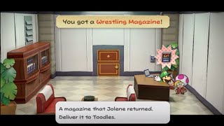 Paper Mario The Thousand Year Door Trouble Center  I need my magazine [upl. by Perloff50]