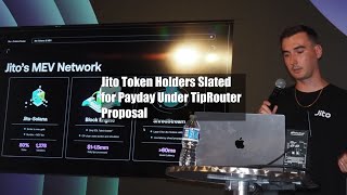 Jito Token Holders Slated for Payday Under TipRouter Proposal [upl. by Anita]