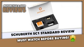 Schuberth SC1 Standard Review WATCH BEFORE YOU BUY [upl. by Atnom]