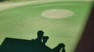 Brushing sand into green Topdressing [upl. by Hoskinson]