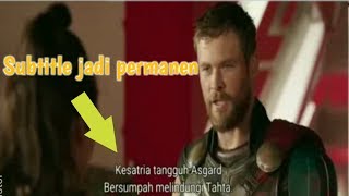 Cara Menggabungkan Video dengan Subtitle Jadi Permanen Menggunakan Hp Android [upl. by Ilojne]