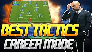 BEST CAREER MODE TACTICS  PEP GUARDIOLA TACTICS  FIFA 19 [upl. by Mcquillin]