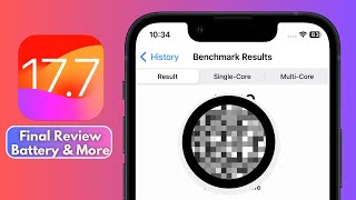 iOS 177 Battery Life amp Performance Review [upl. by Elockcin]