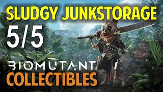 Sludgy Junkstorage All Area Objectives amp Superb Loot  Biomutant Collectibles Location Guide [upl. by Ahsilak]